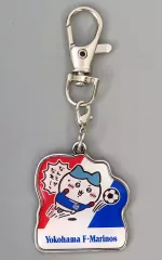 【中古】キーホルダー ハチワレ(横浜F・マリノス) メタルチャームキーホルダー 「ちいかわ なんか小さくてかわいいやつ×Jリーグ」
