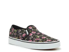 バンズ レディース シューズ スリッポン・ローファー スニーカー VansAsher SlipOn Sneaker Womens Floral Print
