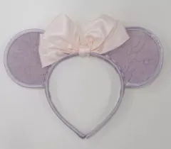 【中古】アクセサリー(非金属) ミニー カチューシャ(耳部分レース) 「ディズニー」 東京ディズニーリゾート限定