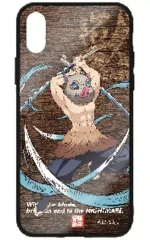 【中古】携帯ジャケット・カバー 嘴平伊之助 強化ガラスiPhoneケース/X・Xs共用 「鬼滅の刃」