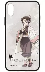 【中古】携帯ジャケット・カバー 胡蝶しのぶ 強化ガラスiPhoneケース/X・Xs共用 「鬼滅の刃」