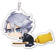 【中古】雑貨 アズール・アーシェングロット 「ツイステッドワンダーランド 飛行術アクリルダイカットキーホルダーVol.2」