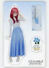 【中古】雑貨 中野三玖 アクリルスタンドキーホルダー 「五等分の花嫁∬ SPECIAL EVENT 2021 in 中野サンプラザ」