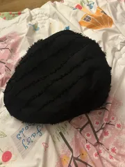 ブラック ストライプ キャスケット