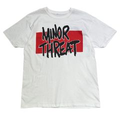Minor Threat マイナースレッド Tシャツ XLサイズ 野村訓一 HC - メルカリ