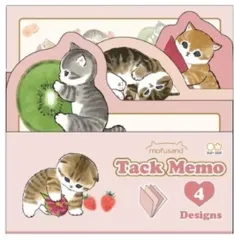 【中古】ノート・メモ帳 フルーツ ダイカットブロックふせん 「mofusand」