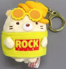 [중고] 잡화 고양이 매달려 봉제인형 [스미코구라시×ROCK IN JAPAN FESTIVAL 2022]