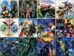 [중고] 종이 제품 전 12 종 세트 색종이 색상 이거 -A Work Of KAMEN RIDER- [이치 반 쿠지 가면 라이더 제로 원 NO.01 feat. 레전드 가면 라이더] C 상
