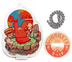 【中古】キーホルダー もっけ 「地縛少年花子くんカフェ～化け猫旅館 花子亭～ トレーディングアクリルスタンドキーホルダー」