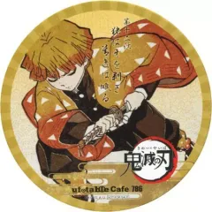 【中古】コースター(キャラクター) 我妻善逸 コースター 「鬼滅の刃×ufotable cafe 第4期」 ドリンク注文特典