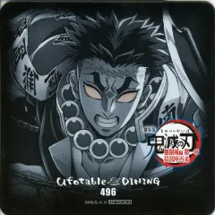 【中古】コースター 悲鳴嶼行冥 オリジナルコースター 「劇場版 鬼滅の刃 無限城編 第一章 猗窩座再来×ufotable DINING -ティザー期-」 追加ドリンク注文特典