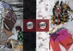 【中古】クリアファイル 集合/鯉夏花魁 A4アイキャッチクリアファイルセット 第二話 「鬼滅の刃 遊郭編×ufotable Cafe×マチ★アソビCAFE」