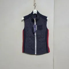パーリーゲイツ キルティング バイカラー ベスト 0 n2520 未使用商品
