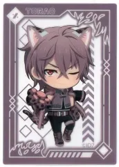 【中古】キャラカード 御堂虎於(ノーマルver.) 「アイドリッシュセブン in ナンジャタウン ～8th Anniversary Festival～ ビジュアルクリアカードコレクション」