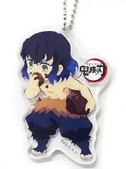 【中古】雑貨 嘴平伊之助 「鬼滅の刃 ufotable コラボレーションカフェ/コラボダイニング 描き下ろしランダムアクリルチャーム」