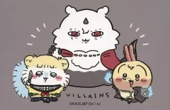 【中古】マグネット・磁石 集合(敵＜ヴィラン＞) スクエアマグネット 「僕のヒーローアカデミア×ちいかわ なんか小さくてかわいいやつ POP UP STORE」