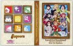 【中古】フォトフレーム・アルバム(キャラクター) Aqours クリアブロマイドホルダー 「セガコラボカフェ ラブライブ!サンシャイン!! The School Idol Movie Over the Rainbow」