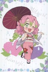 [중고] 엽서 甘露寺 蜜璃 오리지널 엽서 [귀멸의 칼날 ufotable cafe 장마 이벤트] 메뉴 주문 특전