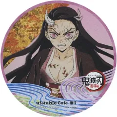 【中古】マグカップ・湯のみ 竈門禰豆子 コースター 「鬼滅の刃 遊郭編×ufotable Cafe×マチ★アソビCAFE 第三期」 ドリンクメニュー注文特典