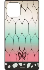 【中古】携帯ジャケット・カバー 胡蝶しのぶ iPhone11 Pro 対応スクエアガラスケース 「鬼滅の刃」