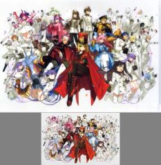 ぺ*た様 ワダアルコ展 Fate/EXTRA B3サイズ 直筆サイン入 メインビ