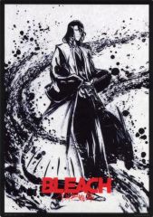 [중고] 클리어 포스터 A3 클리어 포스터 朽木白哉 [이치 반 쿠지 BLEACH-블리치- 천년 혈전편 OP.2] D상