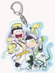 【中古】キーホルダー 十四松＆チョロ松 「おそ松さん #推しとアメ ペアアクリルキーホルダー」