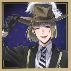 【中古】キャラカード ルーク・ハント(ノーマル) 「ディズニー ツイステッドワンダーランド ましコレ スクエアフォトコレクション スタンプアート 制服」