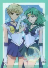 【中古】クリアファイル スーパーセーラーウラヌス＆スーパーセーラーネプチューン 「ジャンボカードダス 劇場版 美少女戦士セーラームーンEternal A5miniクリアファイルコレクション」