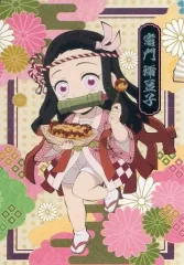 【中古】キャラカード 竈門禰豆子(ミニイラストカード) 限定コラボカード 第1弾 「築地銀だこ×鬼滅の刃」 メニュー注文特典