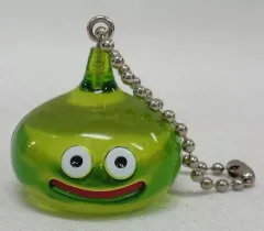 【中古】キーホルダー・マスコット(キャラクター) スライム(緑) 「ドラゴンクエスト クリアフィギュアコレクションEX～キラキラプラスバージョン～」