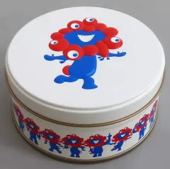 【中古】小物入れ・マルチケース・缶ケース ミャクミャク ミニゴーフル(缶のみ) 「Expo2025・大阪 関西万博」