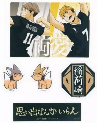 【中古】グッズセット 宮侑＆宮治 ステッカー＆カードセット 「Happyくじ ハイキュー!!」 K賞