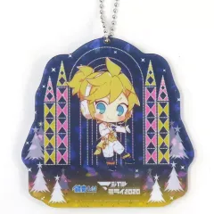 【中古】キーホルダー 鏡音レン 「マジカルミライ 2020 Winter Festival ラメ入りアクリルチャーム」