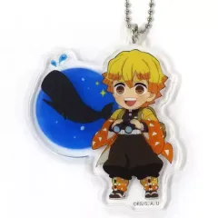 【中古】雑貨 [単品] 我妻善逸 ご当地イラスト北海道 アクリルチャーム 「鬼滅の刃 全集中展 -無限列車編・遊郭編-」 北海道会場限定ver.