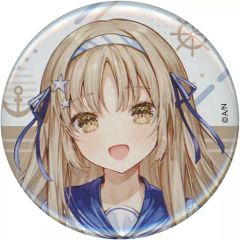学マストレーディンググリッター缶バッジ 雨上がりのアイリスver 藤田