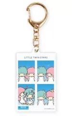 【中古】キーホルダー リトルツインスターズ 「サンリオキャラクターズ トレーディング証明写真風キーホルダー vol.2」
