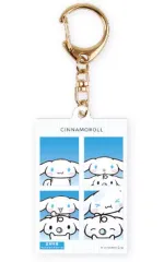【中古】キーホルダー シナモロール 「サンリオキャラクターズ トレーディング証明写真風キーホルダー vol.2」