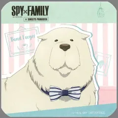 【中古】マグカップ・湯のみ ボンド・フォージャー(等身) オリジナルコースター 「SPY×FAMILY×SWEETS PARADISE」 コラボメニュー注文特典