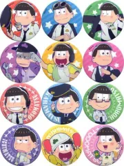 【中古】バッジ・ピンズ 全12種セット 「おそ松さん 缶バッジコレクション 空港松」 エンスカイショップ限定