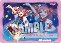 [중고] 탁상 매트 쿠로사와 루비 캐릭터 만능 러버 매트 HAPPY PARTY TRAIN Ver. [러브라이브! 선샤인!!]