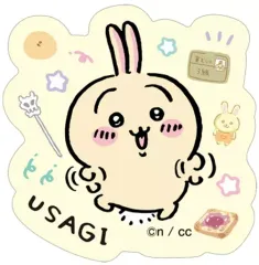 【中古】食玩 ステッカー・シール うさぎ 「ちいかわ ダイカットステッカー付きグミ 2」