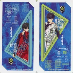 【中古】食玩 ステッカー・シール 糸師凛/潔世一「ブルーロック きゃらくたぶるステッカーズ」
