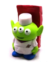 【中古】トレーディングフィギュア エイリアン(まぐろ) 「トイ・ストーリー30周年 エイリアン/寿司シェフ フィギュアコレクション」