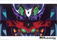 [중고] 클리어 포스터 A3 클리어 포스터 GQuuuuuuX(지쿠악스) & 지프레드(상하) [이치반 복권 기동전사 Gundam GQuuuuuuX(지크악스) vol.3] H상