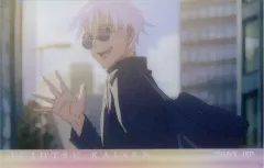 【中古】アクリルスタンド・アクリルパネル 五条悟(上半身) 「呪術廻戦 懐玉・玉折 トレーディングアクリルブロック 場面写(ED)」