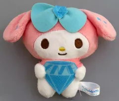 【中古】キーホルダー マイメロディ(ブルー) マスコット(EX) 「ノットイコールミー(≠ME)×マイメロディ」