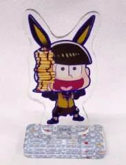 【中古】アクリルスタンド・アクリルパネル 松野十四松(六兎館と春の幻) 「おそ松さん ～ニートの生きざま展～ おそ松さんのニートスゴロクぶらり旅’20 トレーディングアクリルスタンディ」
