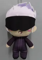 【中古】ぬいぐるみマスコット・ぬいぐるみバッジ 五条悟 ゆる顔ぬいぐるみマスコットvol.4 「呪術廻戦」