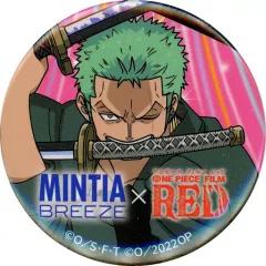 【中古】バッジ・ピンズ ロロノア・ゾロ(ピンク) オリジナル缶バッジ 「劇場版 ワンピース FILM RED×MINTIA」 ファミリーマート限定 対象商品購入特典